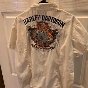 Harley shop shirt